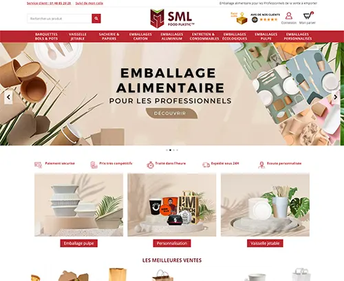 Emballage Alimentaire pour les professionnels de la vente à emporter