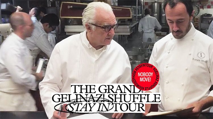 Alain Ducasse participe à l'évènement