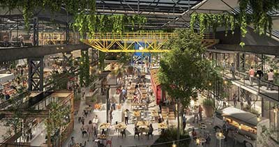 Halle Gourmande des Docks de Saint-Ouen : un nouveau food court géant